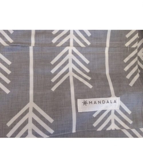 Mandala Refresher Yoga Bag Arrow Light Grey